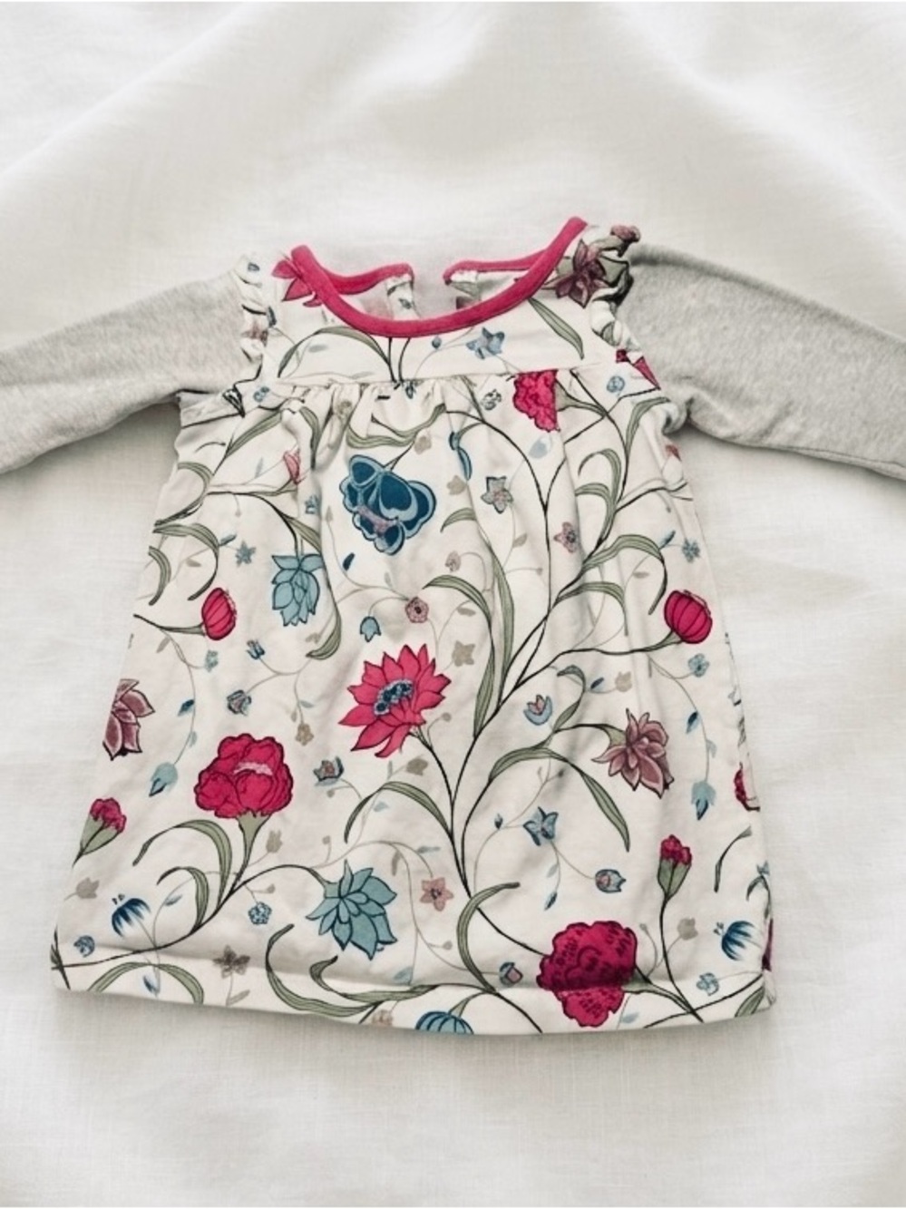Tea Collection Toddler Floral Cottage Dress | 6-12 M